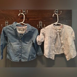 Toddler button up shirts
